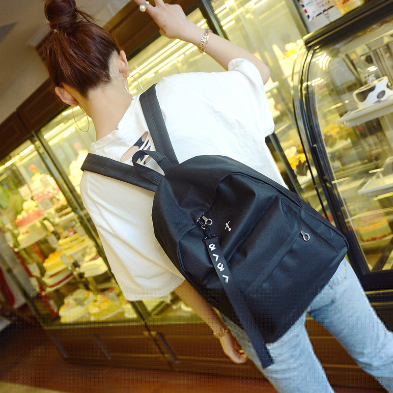 17雙肩包男背包女韓版潮 男士電腦包高中學生書包休閑旅行