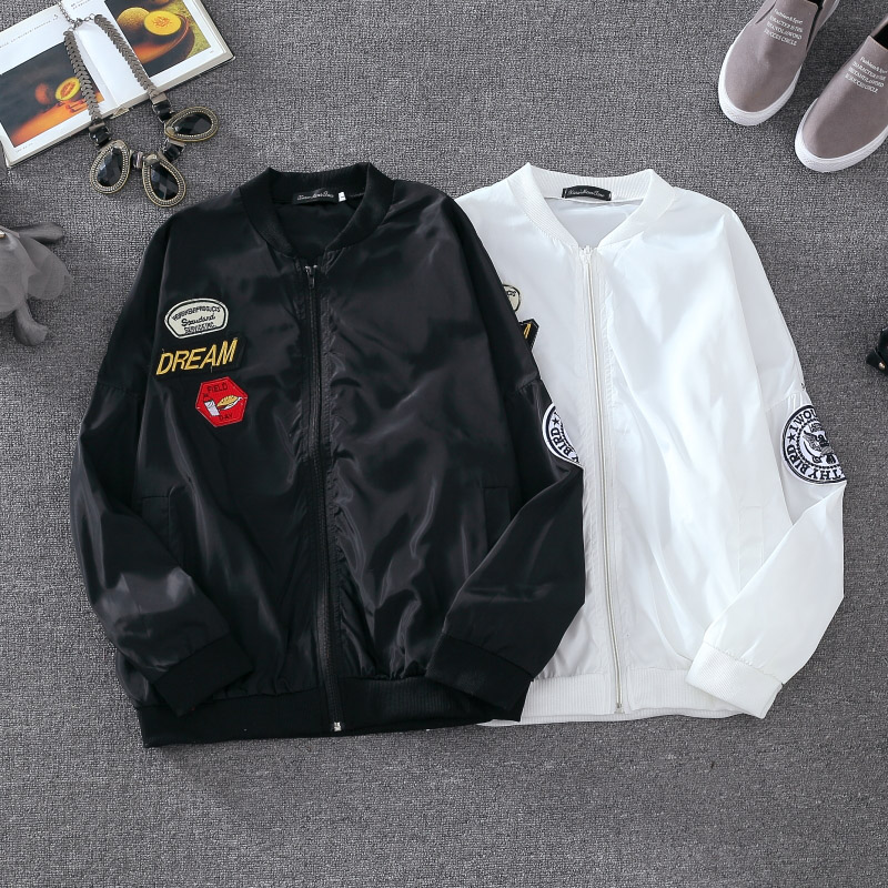 防曬衣薄外套女夏季新款韓版百搭寬松顯瘦短款學生開衫棒球服春秋